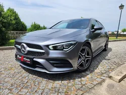 Cinza Usado 2020 Mercedes CLA180 Shooting Brake AMG line Carrinha | € 34.850