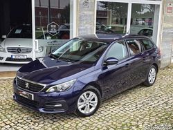 Azul Usado 2018 Peugeot 308 Active Carrinha | € 13.450 (Preço justo)
