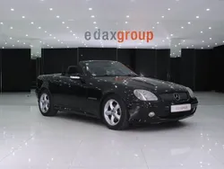 Preto Usado 2003 Mercedes SLK200 Cabrios | € 11.990 (Preço justo)