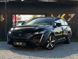 Preto Usado 2022 Peugeot 308 Allure Carrinha | € 18.990 (Preço justo)