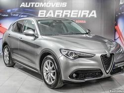 Cinza Usado 2017 Alfa Romeo Stelvio Super SUV | € 24.500 (Preço justo)