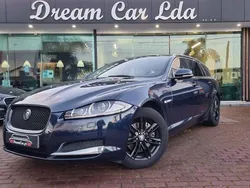 Azul Usado 2013 Jaguar XF Sportbrake Premium Luxury Carrinha | € 17.490