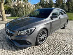 Cinza Usado 2017 Mercedes CLA220 Shooting Brake AMG line Carrinha | € 19.990 (Super Preço)