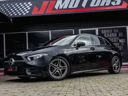Preto Usado 2019 Mercedes A180 AMG line | € 24.900 (Preço elevado)