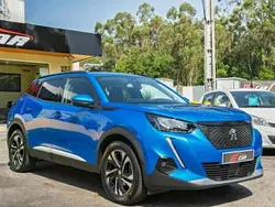 Azul Usado 2021 Peugeot 2008 SUV | € 18.990 (Preço justo)