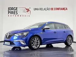 Azul Usado 2018 Renault Mégane GrandTour Carrinha | € 14.990 (Preço justo)