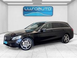 Preto Usado 2015 Mercedes C250 AMG line Carrinha | € 23.900
