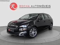 Preto Usado 2015 Peugeot 308 Allure Carrinha | € 10.990 (Bom preço)