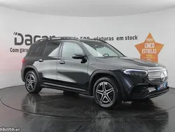 Preto Usado 2022 Mercedes EQB350 AMG line SUV | € 40.899 (Preço justo)