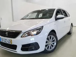 Branco Usado 2018 Peugeot 308 Style Carrinha | € 10.990 (Preço justo)