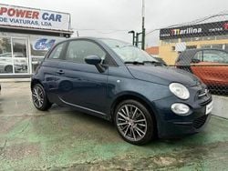 Azul Usado 2017 Fiat 500 Pop Coupé | € 12.980 (Preço justo)