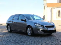 Cinzento platina Usado 2015 Peugeot 308 Allure Carrinha | € 9.990 (Bom preço)
