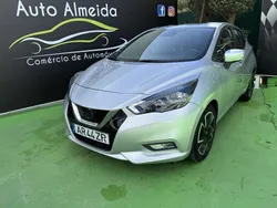 Cinzento Usado 2022 Nissan Micra Acenta Citadino | € 14.950 (Preço justo)