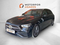 Cinza Usado 2023 Mercedes C300e AMG line Sedan | € 41.900 (Preço justo)