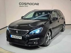 Preto Usado 2021 Peugeot 308 GT-line Carrinha | € 17.700 (Preço elevado)