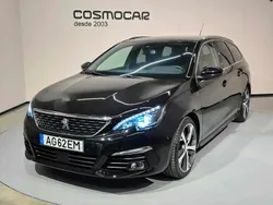 Preto Usado 2021 Peugeot 308 Carrinha | € 17.700 (Preço justo)