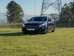 Azul Usado 2018 Mercedes CLA180 AMG line Sedan | € 26.500 (Preço elevado)
