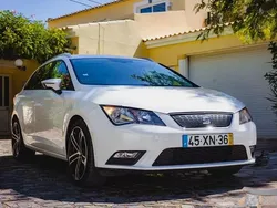 Branco Usado 2015 Seat Leon ST Ecomotive Carrinha | € 12.900 (Preço justo)