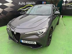 Cinzento Usado 2019 Alfa Romeo Stelvio SUV | € 27.950 (Preço justo)