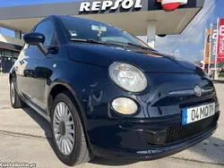 Azul Usado 2012 Fiat 500 | € 7.990 (Preço justo)