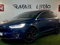 Azul Usado 2018 Tesla Model X SUV | € 34.500