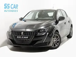 Preto Usado 2021 Peugeot 208 Active Citadino | € 13.540 (Bom preço)