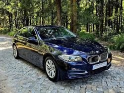 Azul Usado 2015 BMW 518 Luxury Line Sedan | € 17.500