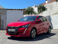 Vermelho Usado 2021 Peugeot 208 Allure Citadino | € 14.900 (Preço justo)