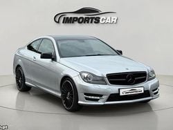 Cinza Usado 2015 Mercedes C220 Coupé | € 18.999