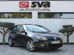 Preto Usado 2010 VW Golf VI Citadino | € 9.850 (Preço justo)