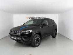 Preto Usado 2022 Jeep Compass Trailhawk SUV | € 27.980 (Preço justo)