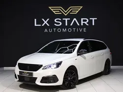 Branco Usado 2021 Peugeot 308 GT-line Carrinha | € 13.900 (Bom preço)