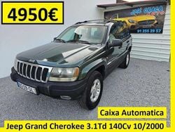 Verde Usado 2000 Jeep Grand Cherokee Laredo SUV | € 4.950 (Bom preço)