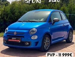 Azul Usado 2020 Fiat 500 | € 11.999 (Preço justo)