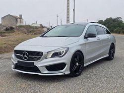 Cinza Usado 2016 Mercedes CLA200 AMG line Carrinha | € 20.750