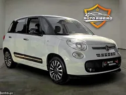 Branco Usado 2015 Fiat 500L Pop Star Monovolume | € 9.870 (Preço justo)