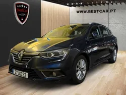 Azul Usado 2018 Renault Mégane GrandTour Carrinha | € 11.950 (Preço justo)