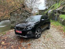 Preto (metalizado) Usado 2019 Peugeot 3008 GT-line SUV | € 23.990 (Caro)