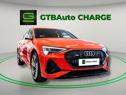 Laranja Usado 2022 Audi e-tron S-Line SUV | € 45.900 (Bom preço)