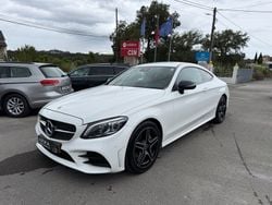 Branco Usado 2018 Mercedes C220 AMG line Coupé | € 33.950 (Preço justo)