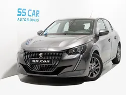Cinza Usado 2021 Peugeot 208 Active Citadino | € 11.460 (Bom preço)