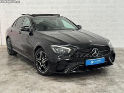 Preto Usado 2021 Mercedes E300 AMG line Sedan | € 41.900 (Preço elevado)