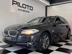 Cinza escuro Usado 2012 BMW 520 Luxury Line Carrinha | € 13.990 (Preço justo)