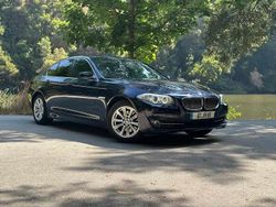 Azul Usado 2010 BMW 520 Sedan | € 12.900 (Preço justo)