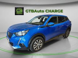 Azul Usado 2021 Peugeot e-2008 Active SUV | € 22.200 (Preço justo)