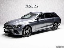 Cinza Usado 2022 Mercedes E300 AMG line Sedan | € 38.950 (Bom preço)