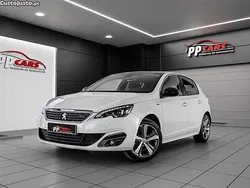 Branco Usado 2015 Peugeot 308 GT-line | € 13.950 (Preço justo)