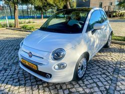 Branco Usado 2019 Fiat 500 Lounge Citadino | € 14.950 (Preço elevado)