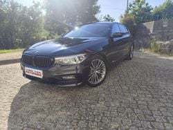 Preto Usado 2017 BMW 520 Sport Line Sedan | € 25.400 (Preço justo)