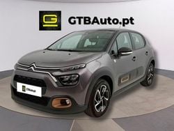 Cinza Usado 2023 Citroën C3 PureTech Citadino | € 16.900 (Preço elevado)